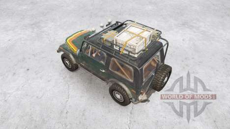 Jeep CJ-7 Renegade for Spintires MudRunner