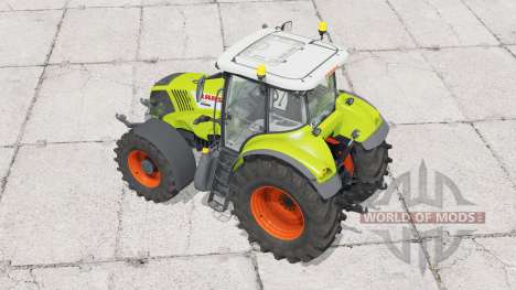 Claas Axion 850〡folding the front hook for Farming Simulator 2015