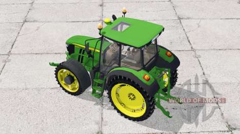John Deere 6090RC〡folding front hitch for Farming Simulator 2015