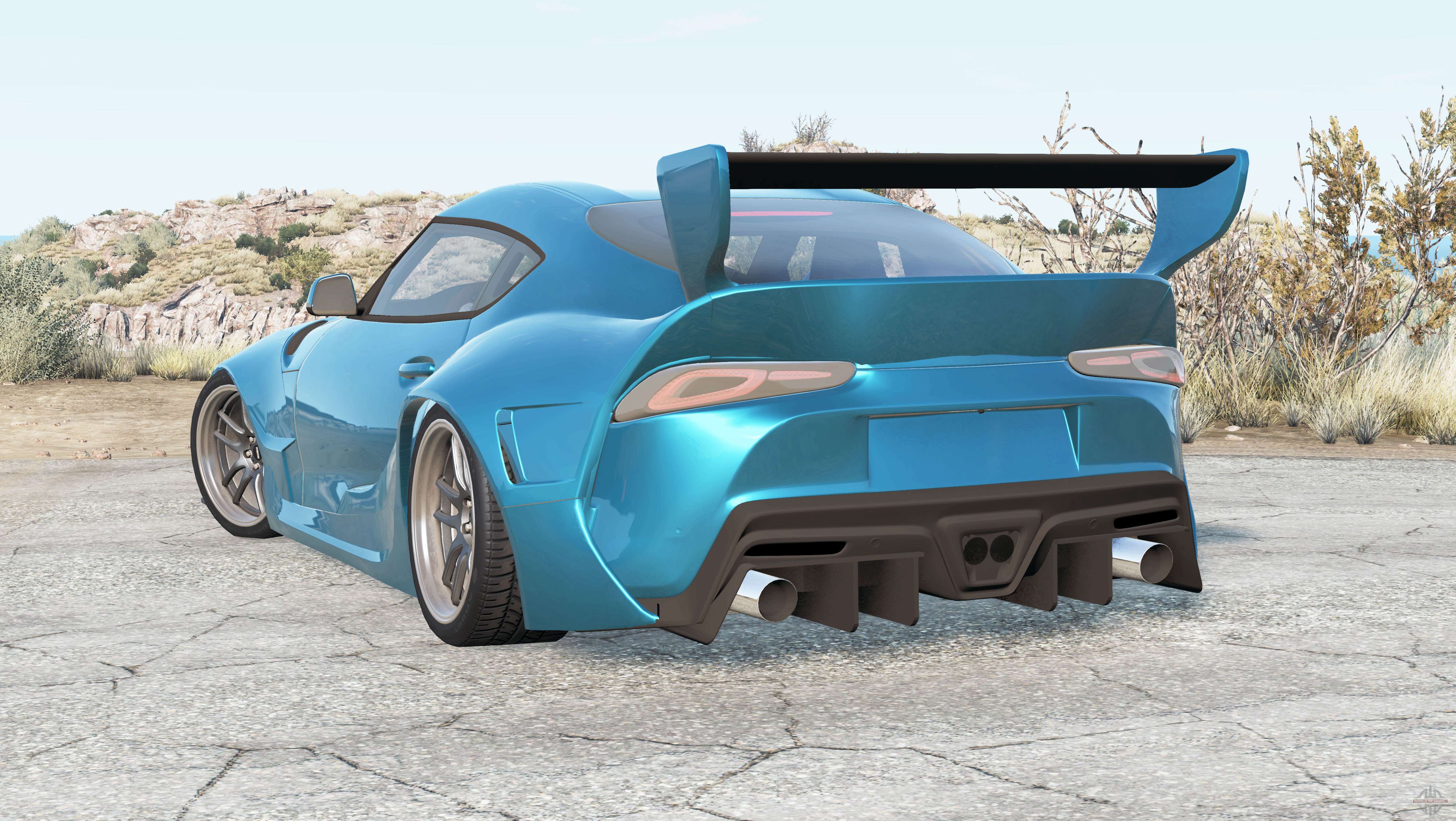 Toyota GR Supra Pandem A For BeamNG Drive