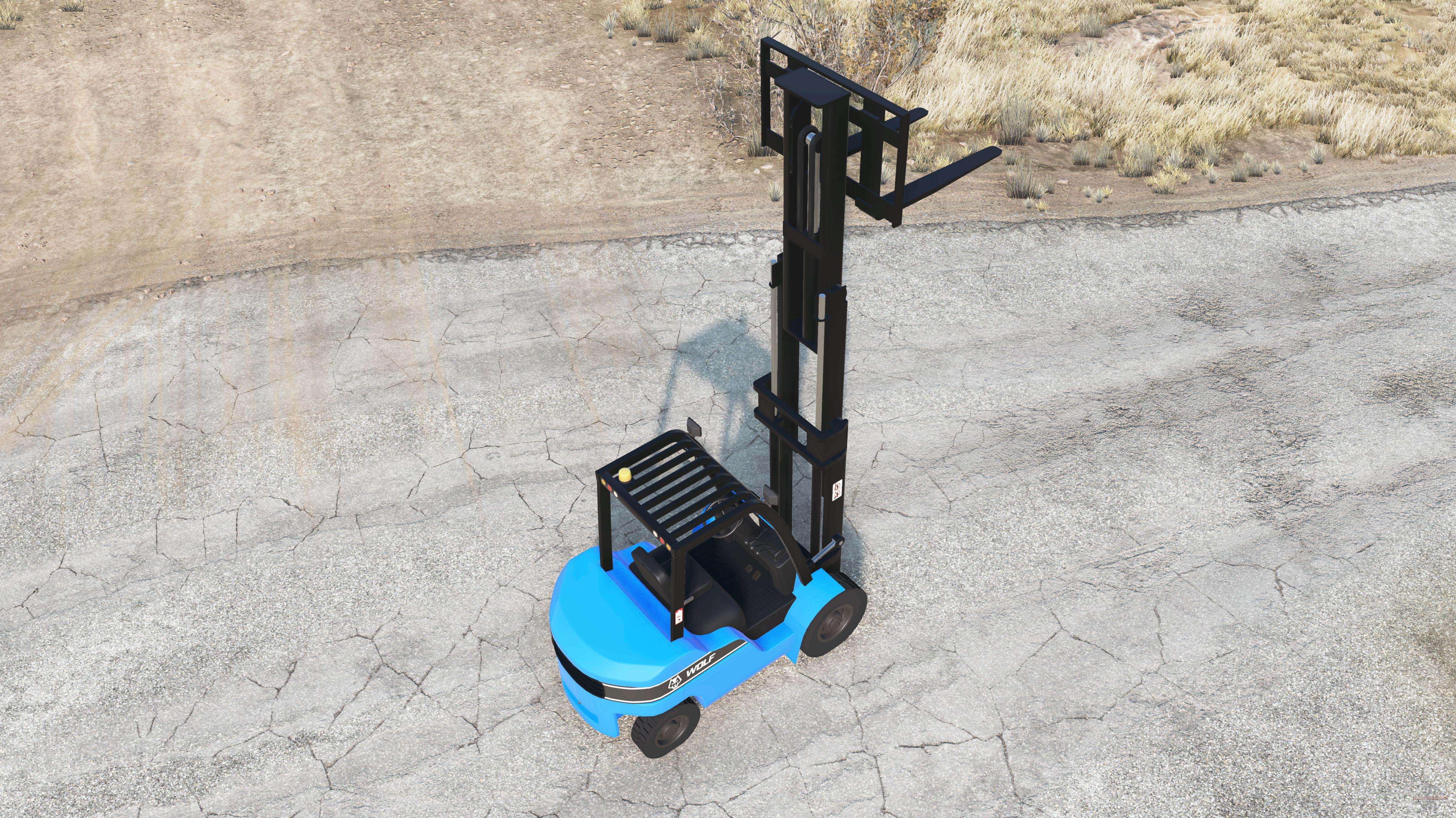 Forklift v1.3 for BeamNG Drive