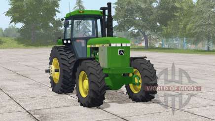 John Deere 4050 series〡with or without fenders for Farming Simulator 2017
