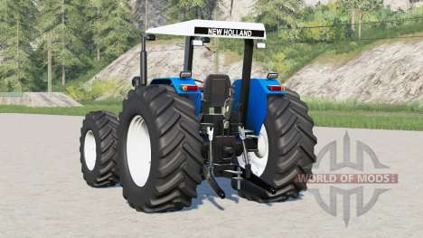 New Holland 7630 S100〡includes front weight for Farming Simulator 2017