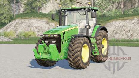 John Deere 8R series〡back fenders configuration for Farming Simulator 2017