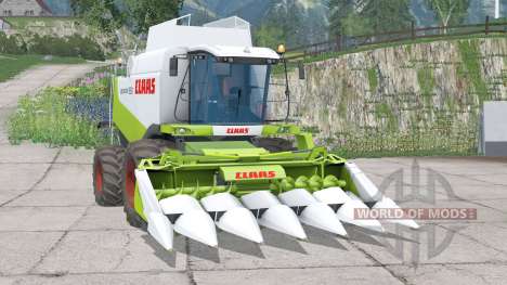 Claas Lexion 530〡dynamic exhausting system for Farming Simulator 2015