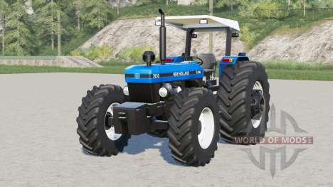 New Holland 7630〡with or without front weight for Farming Simulator 2017