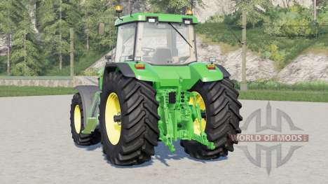 John Deere 8000 series〡fixed radius wheels for Farming Simulator 2017