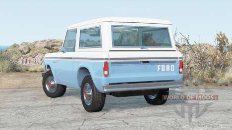 Ford Bronco Wagon 1975 for BeamNG Drive