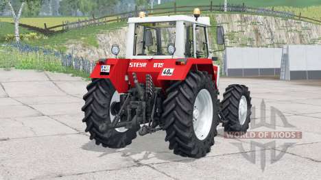 Steyr 8150A Turbo〡wipers animation for Farming Simulator 2015