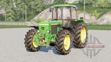 John Deere 3050 series〡wheels selection for Farming Simulator 2017