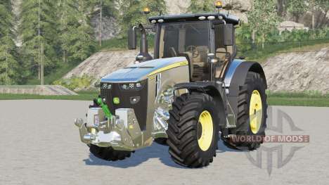 John Deere 8R series〡tinted windows for Farming Simulator 2017