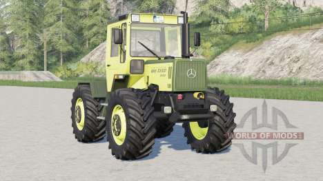 Mercedes-Benz Trac〡there are snow chains for Farming Simulator 2017
