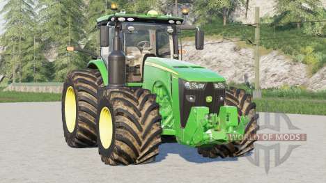 John Deere 8R series〡64 wheels configurations for Farming Simulator 2017