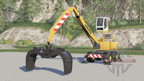 Liebherr LH 40〡with warning stickers for Farming Simulator 2017