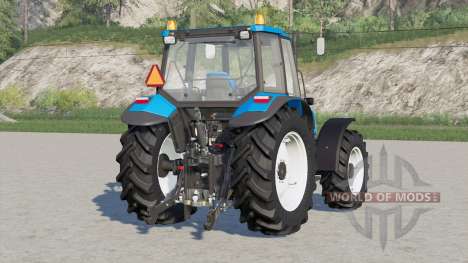 New Holland T5050〡movable front axle for Farming Simulator 2017