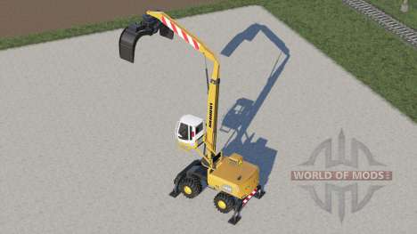 Liebherr LH 40〡with warning stickers for Farming Simulator 2017