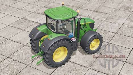 John Deere 6R series〡light adjusted for Farming Simulator 2017