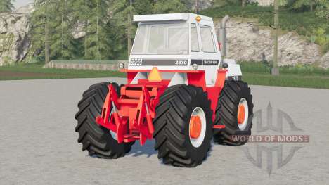 Case 2870 Traction King〡there are double wheels for Farming Simulator 2017