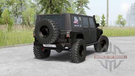 Jeep Wrangler Unlimited Rubicon (JK) 2006 for Spin Tires