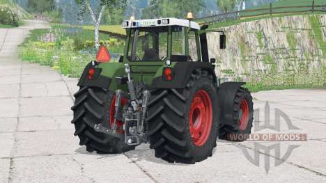 Fendt 820 Vario TMS〡improved hitch drawbar for Farming Simulator 2015