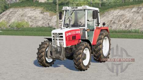 Steyr 8080A Turbo〡there are snow chains for Farming Simulator 2017