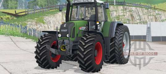 Fendt 820 Vario TMS〡dual rear wheels for Farming Simulator 2015