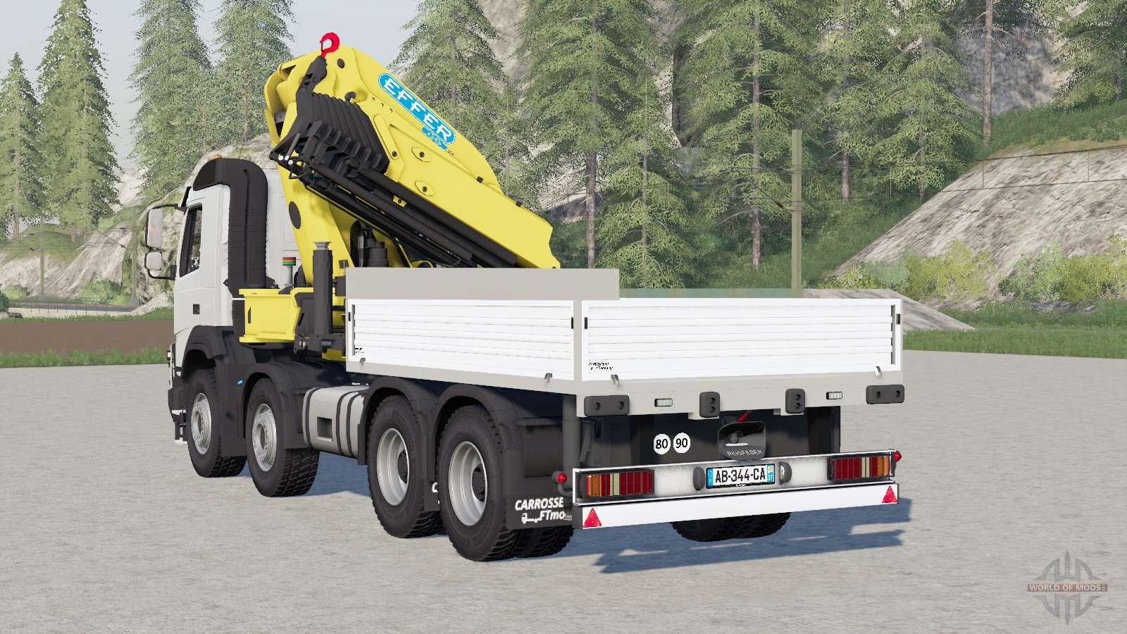 Volvo FMX 500 8x4 Day Cab Meiller-Kipper for Farming Simulator 2017