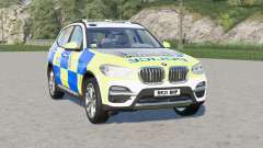 BMW X3 xDrive30d xLine (G01) 2017〡UK Police for Farming Simulator 2017