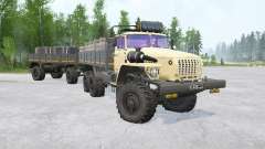 Ural-4320 6x6〡various animations for MudRunner