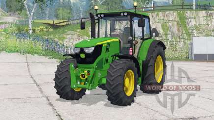 John Deere 6115M〡change wheels for Farming Simulator 2015