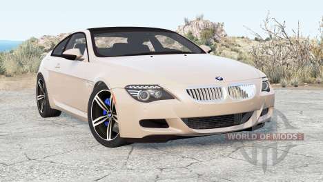 BMW M6 Coupe (E63) 2007 for BeamNG Drive
