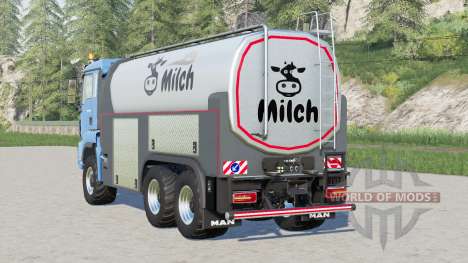 MAN TGS Milk Truck for Farming Simulator 2017