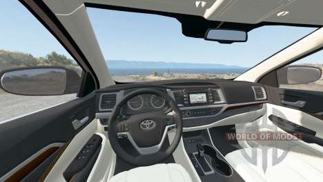 Toyota Highlander (XU50) 2014 for BeamNG Drive