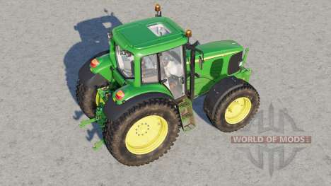 John Deere 6020 series〡selectable wheels brand for Farming Simulator 2017