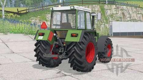 Fendt Favorit 615 LSA Turbomatik E〡new tires for Farming Simulator 2015