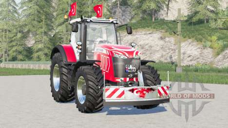 Massey Ferguson 8700〡includes front weight for Farming Simulator 2017