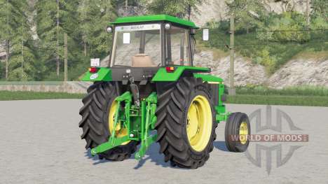 John Deere 3050〡contains diffrent weight options for Farming Simulator 2017