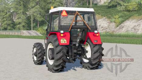 Zetor 7745〡with forest cage for Farming Simulator 2017