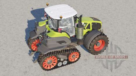 Claas Axion 900 TT〡warning signs are adjustable for Farming Simulator 2017