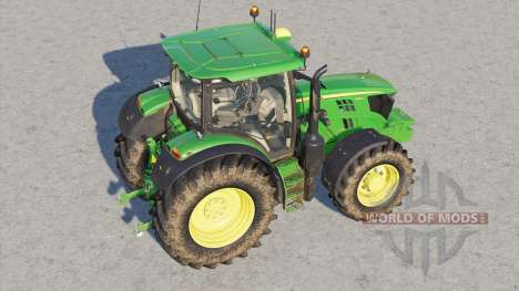 John Deere 6R series〡pedal animation in the cab for Farming Simulator 2017