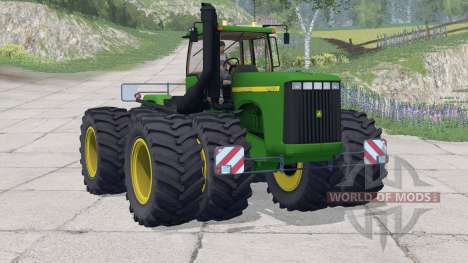 John Deere 9400〡new wheels for Farming Simulator 2015
