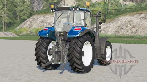 New Holland T5.100〡chrome colour for Farming Simulator 2017