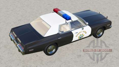 Dodge Monaco California Highway Patrol 1974 for Farming Simulator 2017