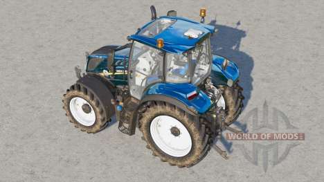 New Holland T5.100〡chrome colour for Farming Simulator 2017