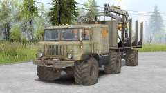 GAZ-66P〡imeth its modules for Spin Tires