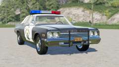 Dodge Monaco California Highway Patrol 1974 for Farming Simulator 2017