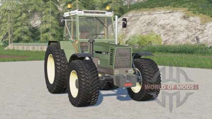 Fendt Favorit 600 LSA Turbomatik E〡2 different exhausts for Farming Simulator 2017