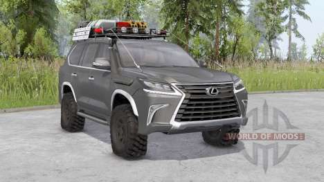 Lexus LX 570 (URJ200) 2016〡off-road for Spin Tires