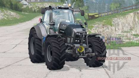 Deutz-Fahr 7250 TTV Warrior〡front axle animated for Farming Simulator 2015