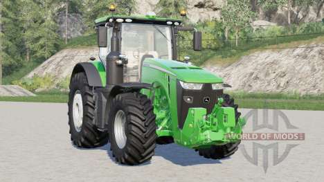 John Deere 8R series〡there are wide tires for Farming Simulator 2017